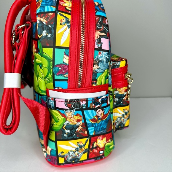 Loungefly Marvel Avengers Mini Backpack Universal Studios - Picture 5 of 6